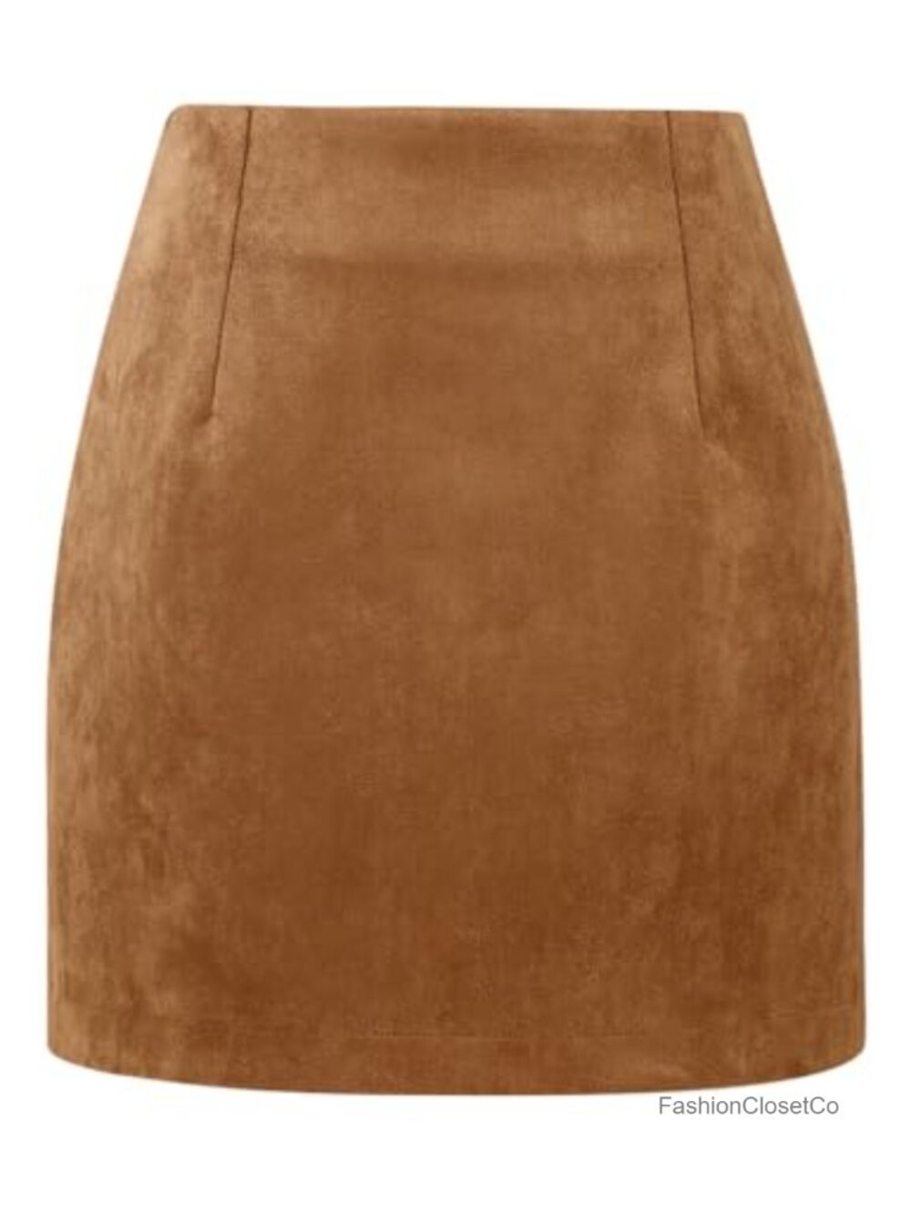 High Waist Plaid Bodycon Pencil Mini Skirt Wool Blend